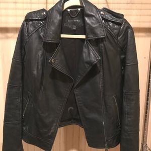 Like New Banana Republic Leather Moto Jacket
